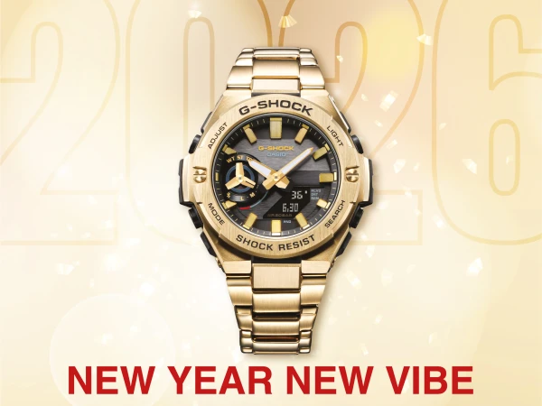 CASIO NEW YEAR NEW VIBE