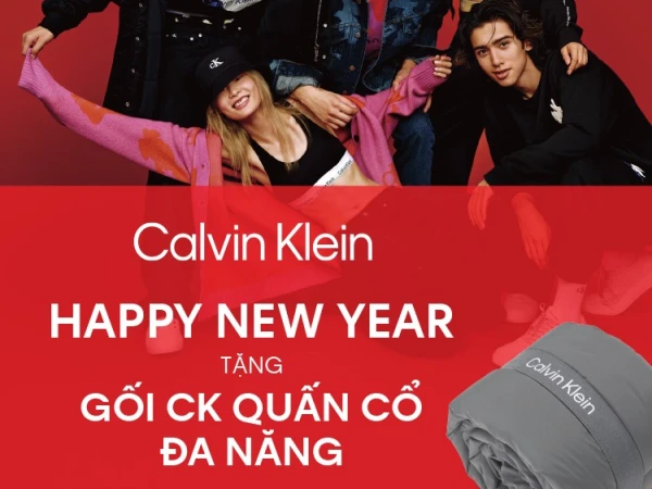 Calvin Klein happy new year