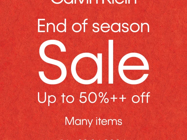 CALVIN KLEIN END OF SEASON SALE UP TO 50% MANY ITEMS NHA