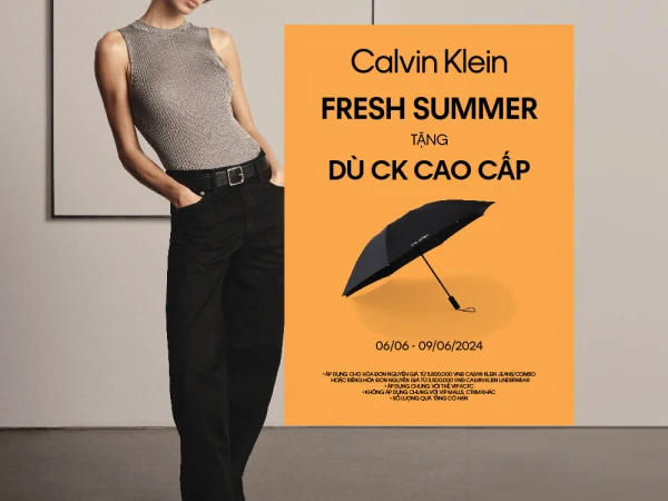 CALVIN KLEIN - FRESH SUMMER TẶNG DÙ CK CAO CẤP