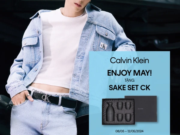 Calvin Klein enjoy May kèm Tặng Sake set CK