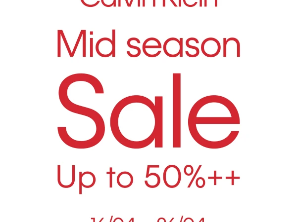 CALVIN KLEIN | MID SEASON SALE - UP TO 50%++