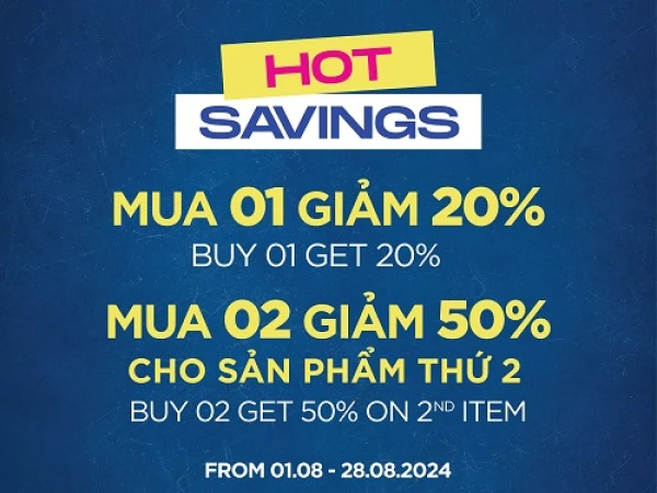 SKECHERS-HOT SAVINGS – DEAL SỐC THÁNG 8