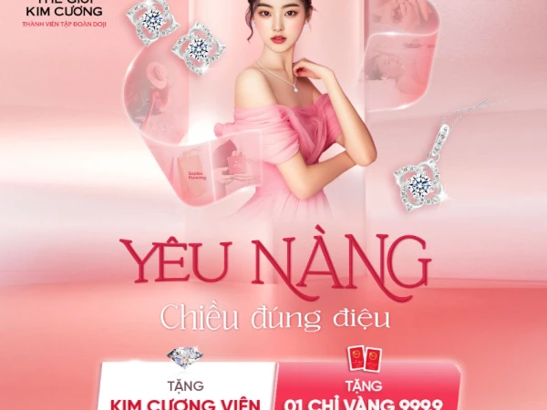 THẾ GIỚI KIM CƯƠNG - VINCOM HUẾ- MỪNG NGÀY PHỤ NỮ VIỆT NAM 20.10