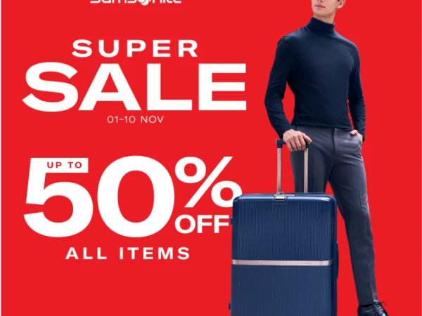 SAMSONITE VINCOM HUẾ - Super Sale 01/11 - 10/11