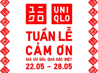 🎉CÙNG UNIQLO KHÁM PHÁ ƯU ĐÃI NHÂN TUẦN LỄ CẢM ƠN