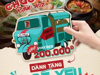 GIA ĐÌNH CÓ BÉ ĐẾN CHƠI – DÌ MAI TẶNG NGAY VOUCHER 200K!