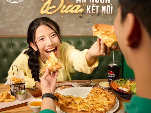 🍕 Pizza 4 Cheese x Mật Hoa Dừa