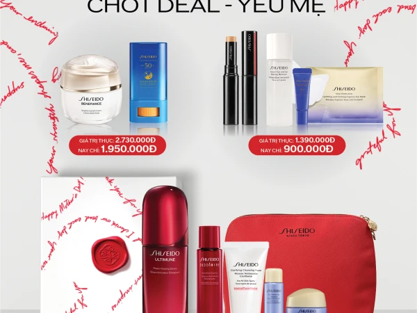 SHISEIDO GIÚP BẠN “GỬI TUỔI XUÂN” VỀ CHO MẸ