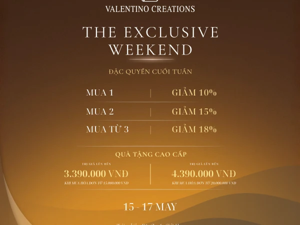 VALENTINO CREATIONS - DẤU ẤN KHÓ QUÊN