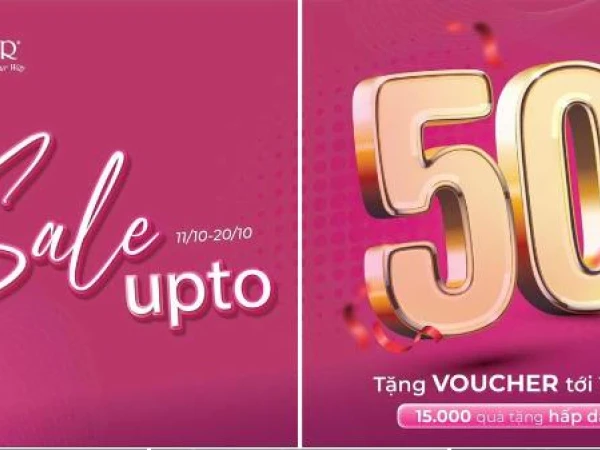 SIÊU SALE 20/10 | GIẢM GIÁ SỐC TỚI 50% - QUÀ TẶNG KHỦNG CÙNG FOREVER