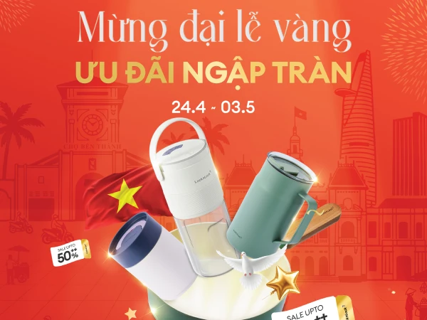 [LOCKNLOCK] MỪNG ĐẠI LỄ VÀNG - ƯU ĐÃI NGẬP TRÀN 🎉