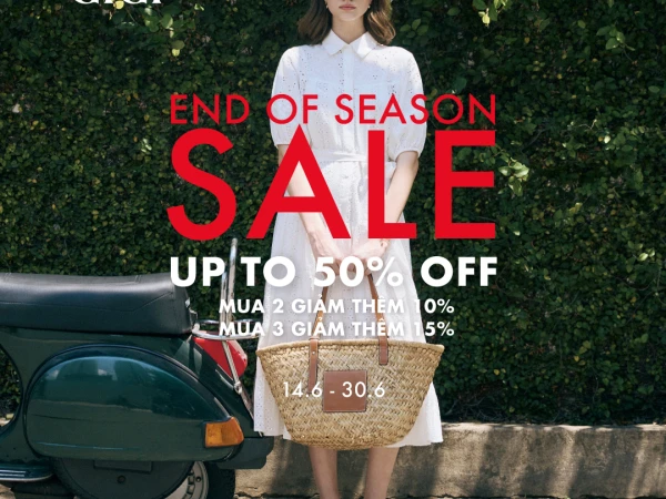 END OF SEASON SALE UP TO 50% | SUMMER UPGRADE