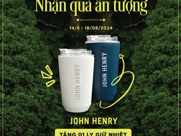 JOHN HENRY PHONG CÁCH THỜI THƯỢNG, NHẬN QUÀ ẤN TƯỢNG