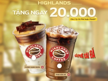 THỨ HAI KHÔNG NHẠT PHAI VỚI ƯU ĐÃI 20K TỪ HIGHLANDS COFFEE 🥰