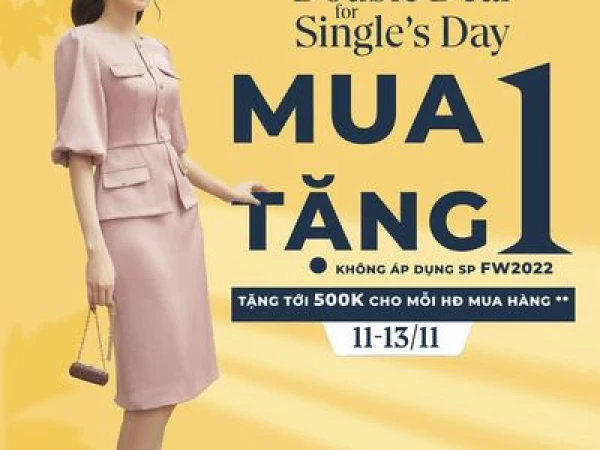 DOUBLE DEAL FOR SINGLE'S DAY