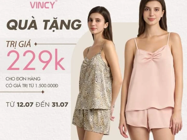 VINCY_ƯU ĐÃI ĐẶC BIỆT - NHẬN NGAY QUÀ TẶNG TRỊ GIÁ 229K