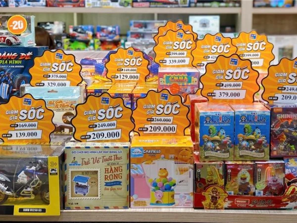 GIẢM GIÁ SỐC – THIÊN ĐƯỜNG ĐỒ CHƠI & SÁCH NGOẠI VĂN