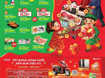 SẮM TẾT THẢ GA MANG LỘC VỀ NHÀ