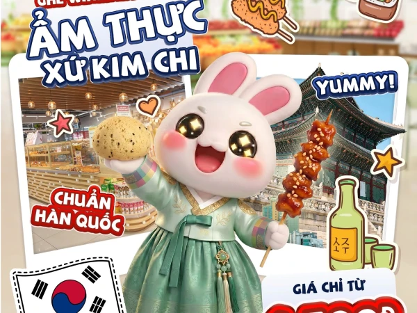 CUỐI TUẦN KHÔNG CẦN BAY HÀN – GHÉ WINMART ‘ĂN SẬP’ ẨM THỰC XỨ KIM CHI!