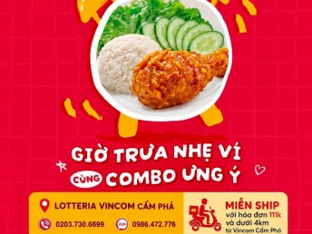 🍽️ GIỜ TRƯA NHẸ VÍ – CÙNG COMBO ƯNG Ý 🍽️