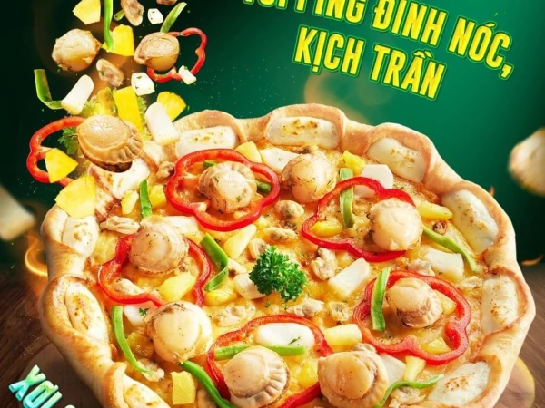 The Company Pizza- Topping đỉnh nóc kịch trần phấp phới