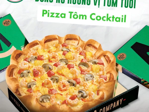 The Pizza Company- Top 3 Pizza dòng Seafood Gourmet