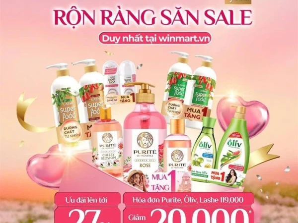 Winmart- tháng của nàng rộn ràng săn sale