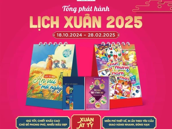 Từ 18.10.2024 - 17.11.2024, Nhà Sách Phương Nam gửi đến riêng bạn chương trình khuyến mãi lịch hấp dẫn