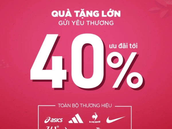 Maxxsport- Ưu đãi lên tới 40%