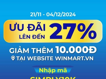 WinMart: Simply chuẩn bị quà lớn đến dự sinh nhật WinMart 10 tuổi