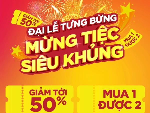 ĐẠI LỄ TƯNG BỪNG - MỪNG TIỆC SIÊU KHỦNG TẠI WINMART