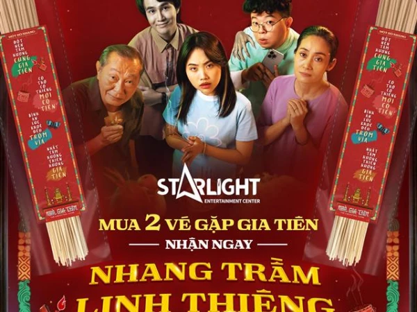 Starlight- mua 2 vé gặp gia tiên tặng nhang trầm linh thiêng