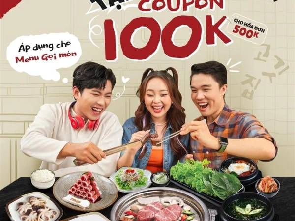 Gogi House- Nhận ngay Coupon 100K