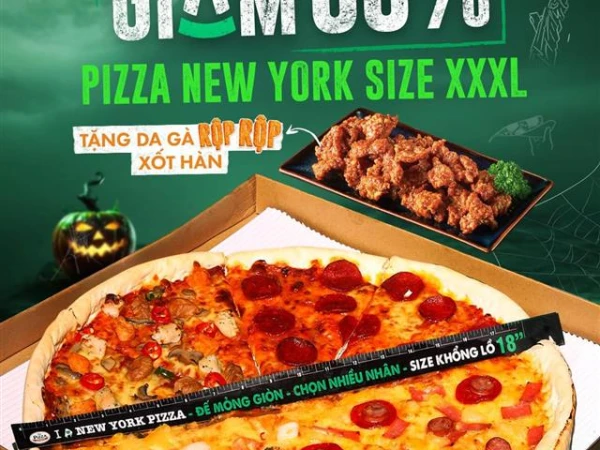 The Company Pizza- Hallowen rợn da gà giảm đến 50%