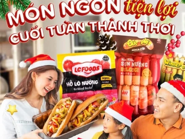 Winmart- Món ngon tiện lợi cuối tuần thảnh thơi