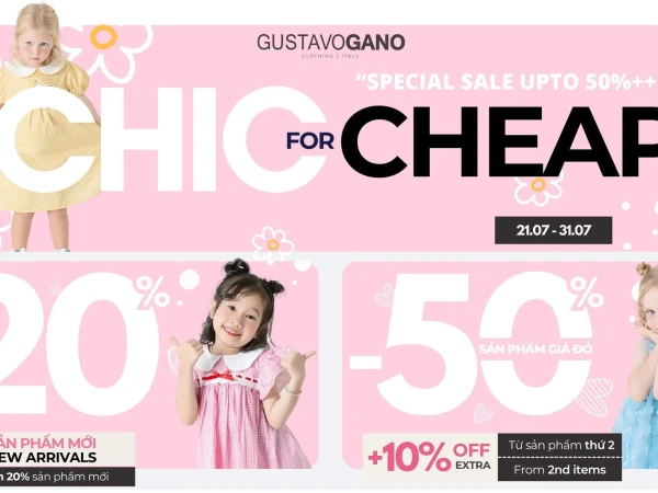 GUSTAVO GANO - CHIC FOR CHEAP
