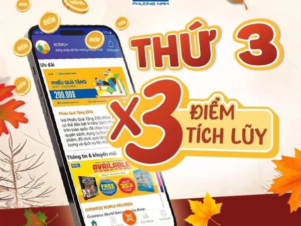 THỨ 3 x 3 ĐIỂM TÍCH LŨY