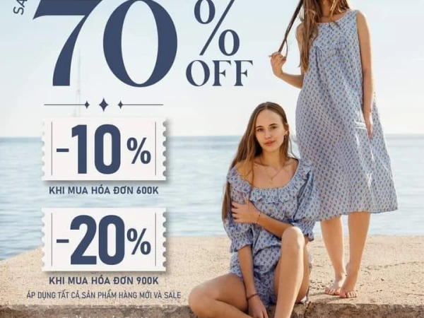 VINCY_SALE ĐẦU THÁNG LÊN ĐẾN 70%