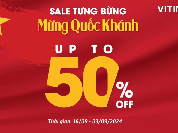 SALE TƯNG BỪNG - MỪNG QUỐC KHÁNH