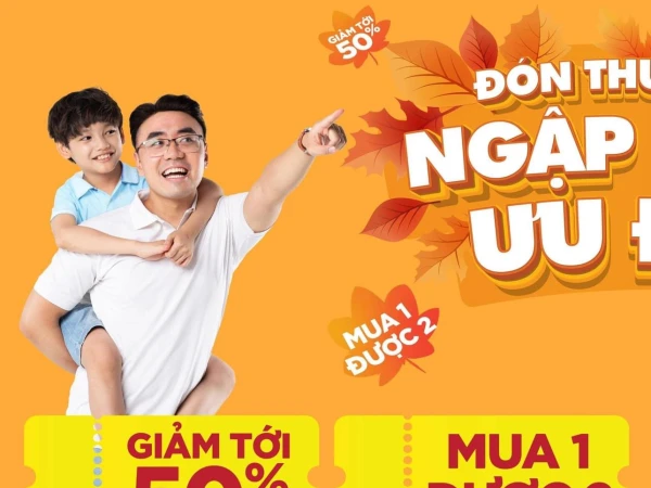 Winmart: Đón thu sang ưu đãi ngập tràn đến 40%