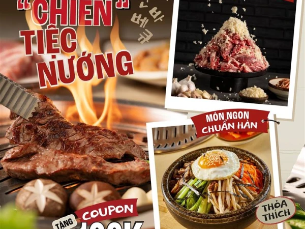 Gogi House- ưu đãi coupon 100k