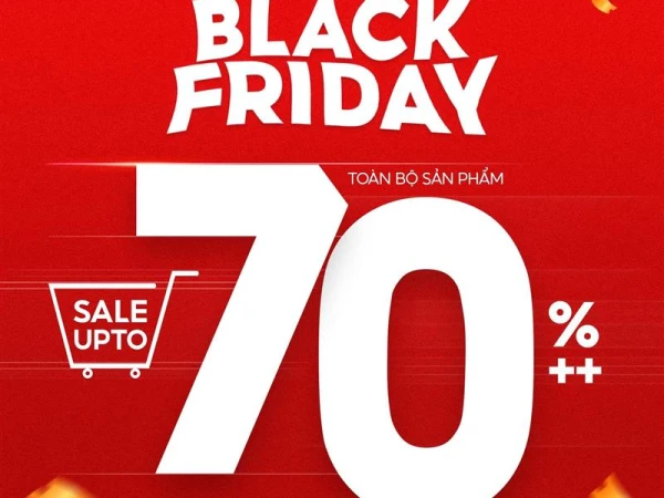 Xtep: Black Friday đại tiệc mua sắm ưu đãi tới 70%