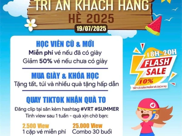 🎉 HÈ RỰC RỠ – NGẬP ƯU ĐÃI CÙNG VIETNAM ROLLER RINK 🎉 TRÀ VINH