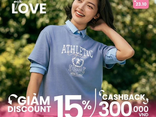 Giordano- Giảm giá ưu đãi lên đến 15%