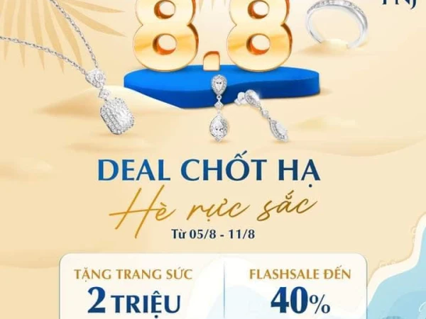 PNJ DEAL CHỐT HẠ, HÈ RỰC RỠ