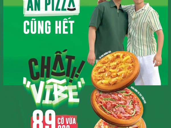 The Company Pizza-  Giá Chất chỉ 89.000VNĐ cho 1 chiếc Pizza Size M