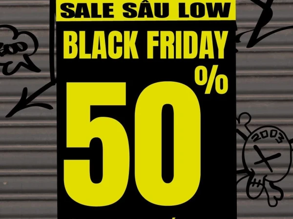 Boo: Black Friday sale sâu low 50%