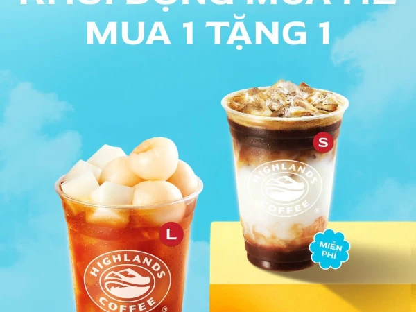 KHỞI ĐỘNG MÙA HÈ, MUA 1 TẶNG 1