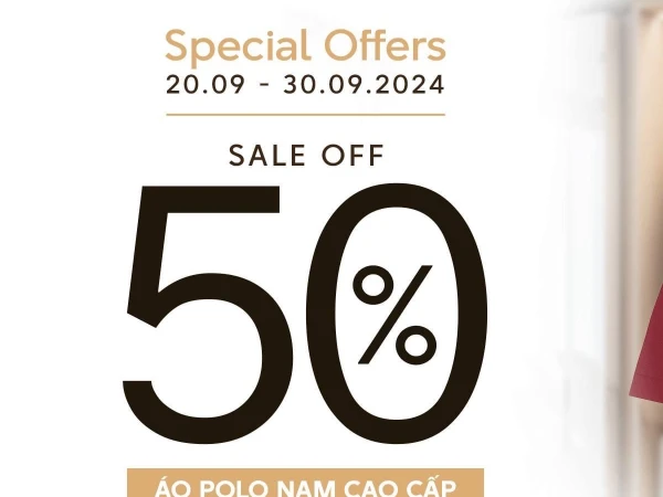 Giovanni: Ưu đãi tới 50% áo polo cao cấp